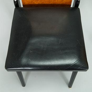 Pierre Cardin, A set of eight chairs marked Pierre Cardin, France. 1980s.