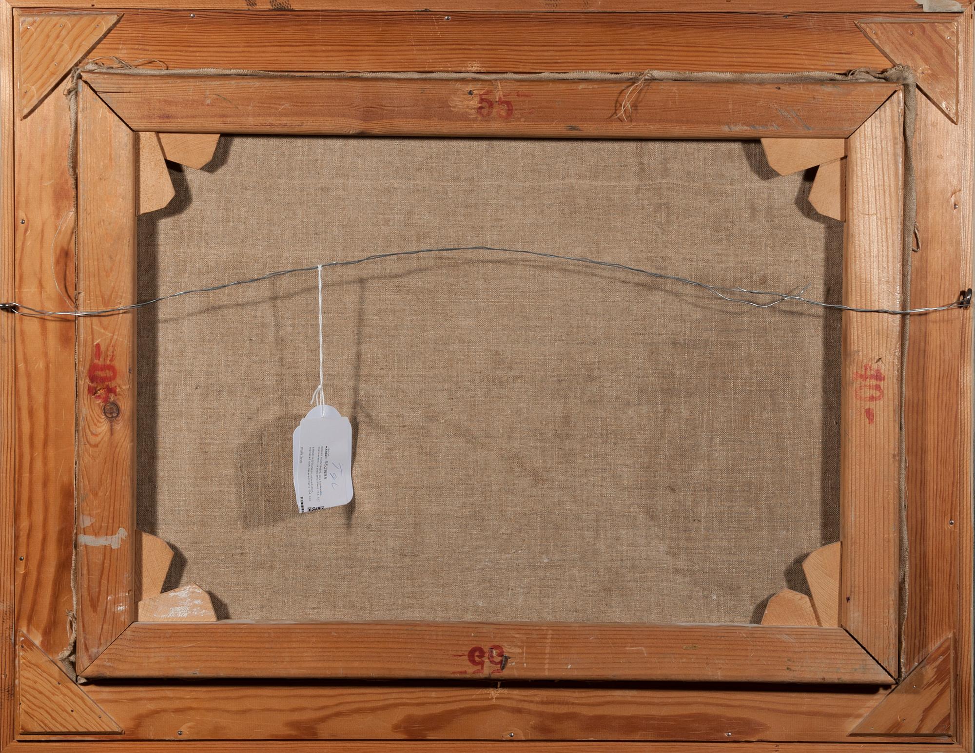 ERKKI KOSONEN, olja på duk, signerad och daterad Paris -54.