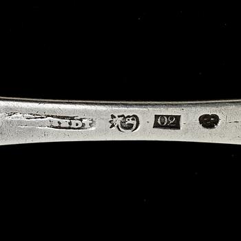 SKEDAR, 3 st. Johan Malmstedt, Göteborg 1796. Vikt ca 175 g.