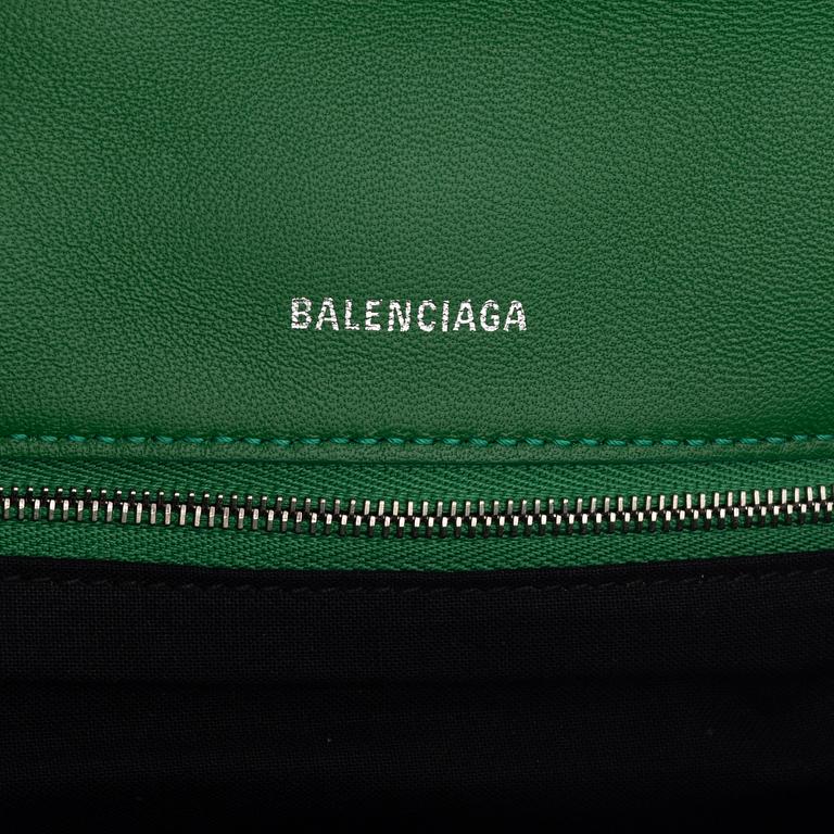 Balenciaga, clutch, "Touch Puffy Quilted Leather Clutch".