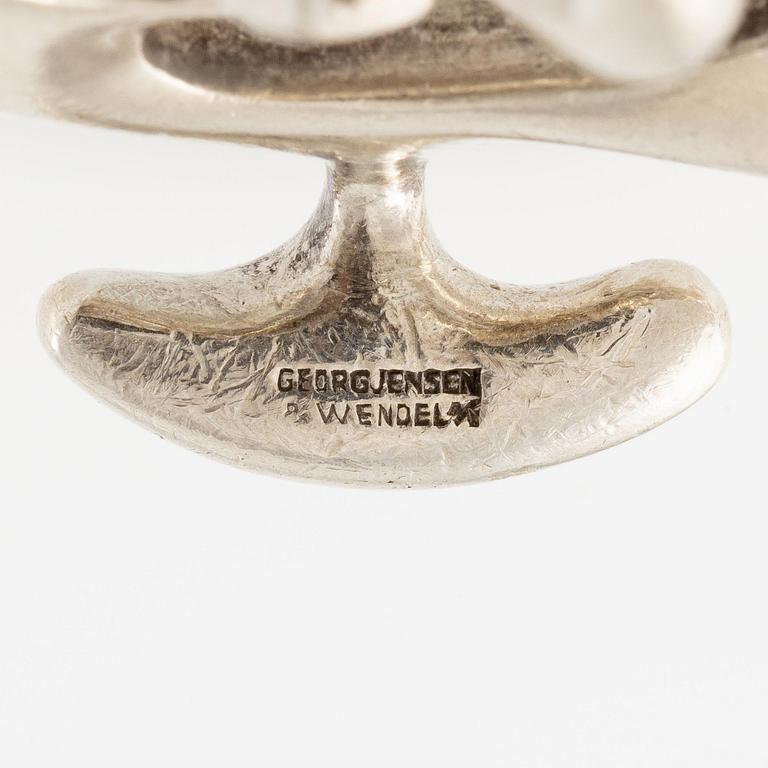 Henning Koppel, a bracelet "Splash", sterling silver, for Georg Jensen & Wendel, Denmark 1945 - 1951.
