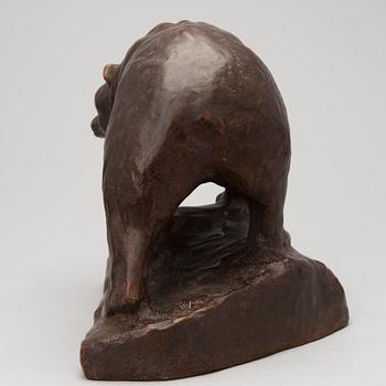 bronze, signed and numbered 16/30, later cast by Wikström museum at Visavuori.