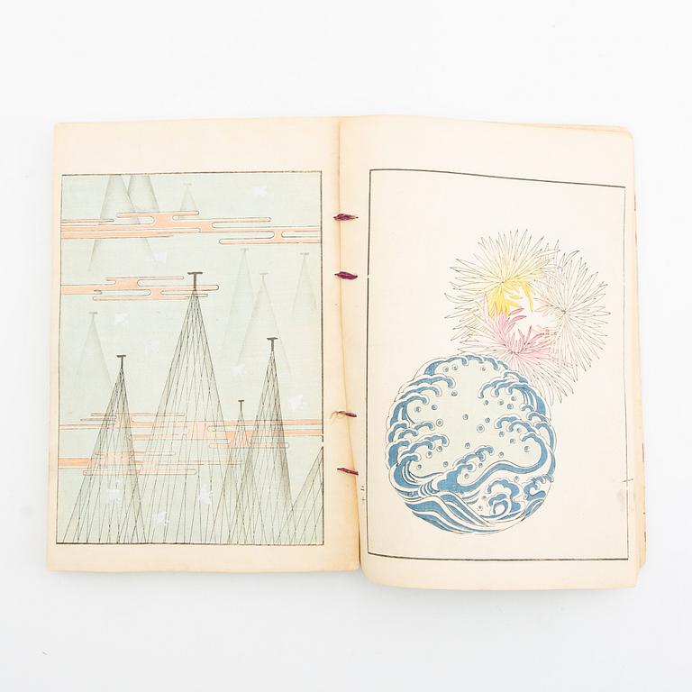 Pattern book Japan Meiji around 1900.