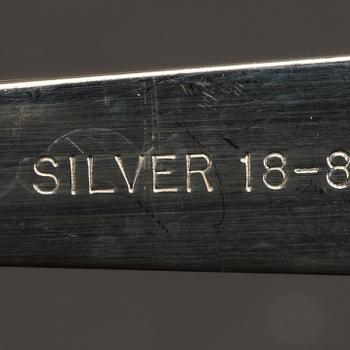 BESTICKSUPPSÄTTNIG, nysliver 48 delar.