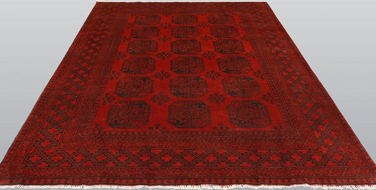 A carpet, Afghan, ca 289 x 210 cm.