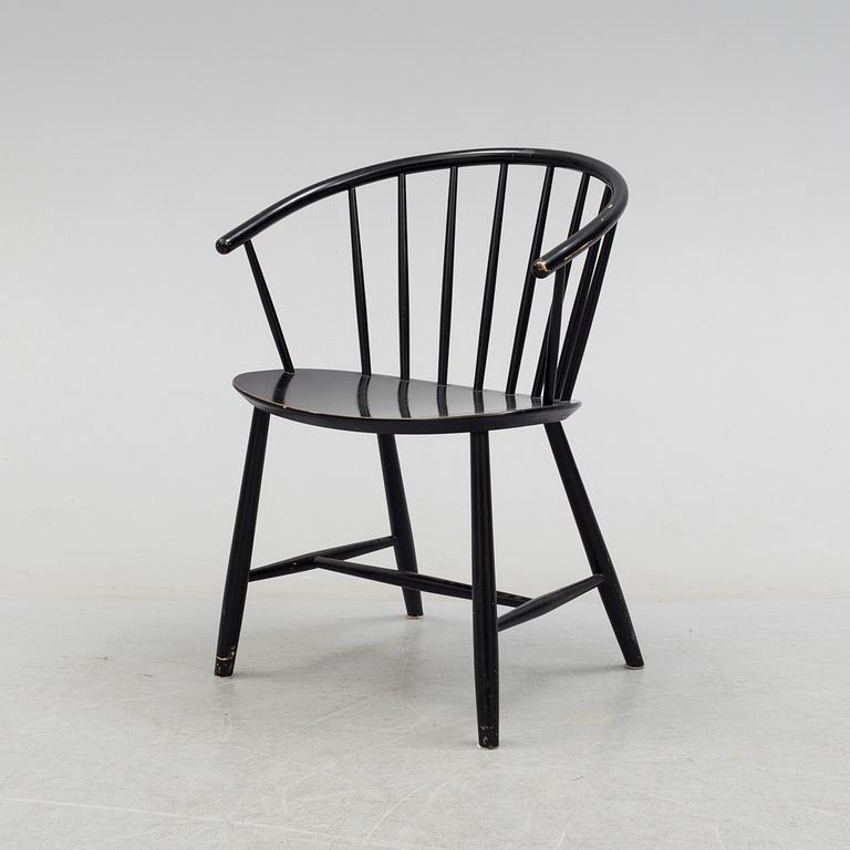 EJVIND A. JOHANSSON, armchair, "J64", FDB Möbler, Denmark.
