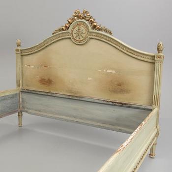 A late 18th century Gustavian bed.
