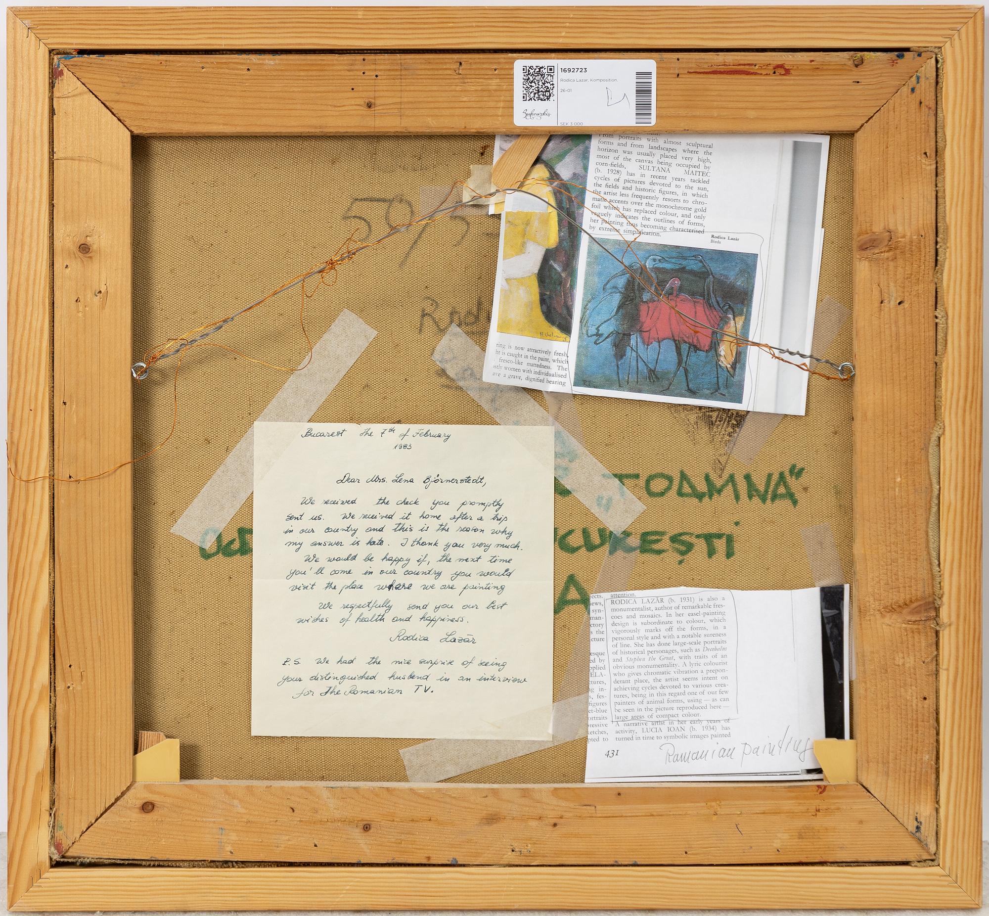 Rodica Lazar, Untitled.