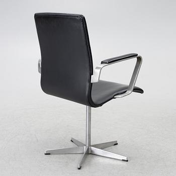 Arne Jacobsen, an 'Oxford' chair, Fritz Hansen, Denmark, 1969.
