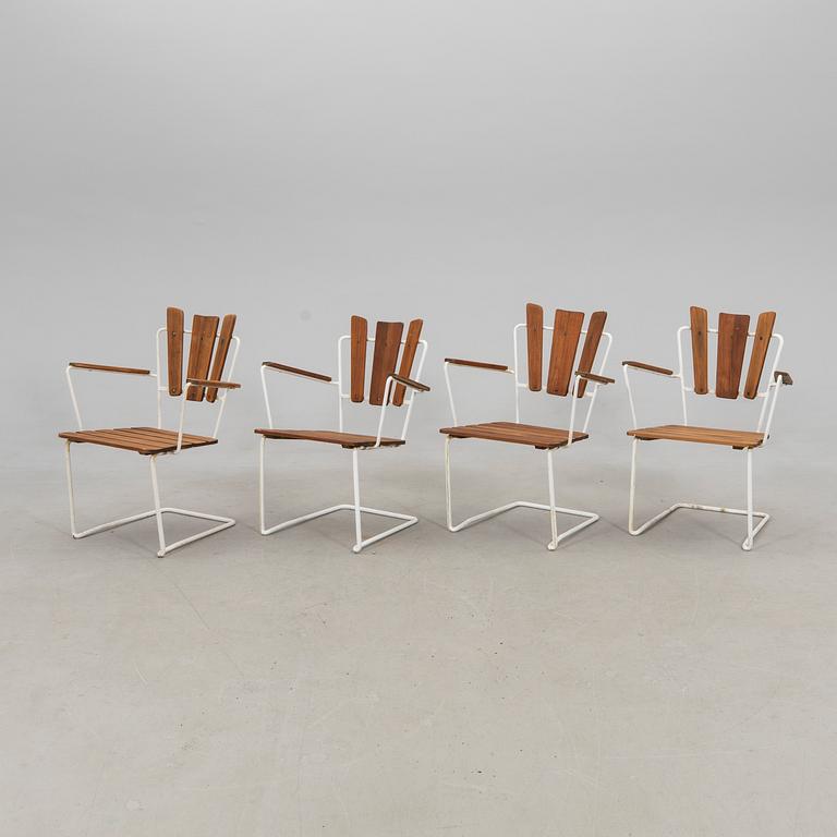 Garden Furniture 5 pcs Mid-20th Century.