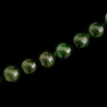 COLLIER, nefrit, Kina, 1900-tal.
