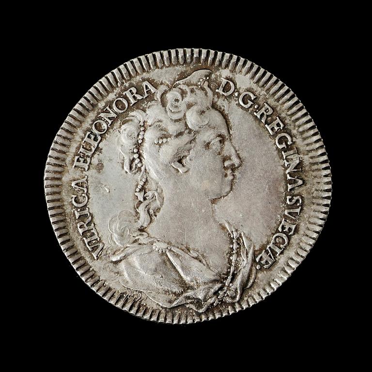 Drottningens kröning i Uppsala 1719.