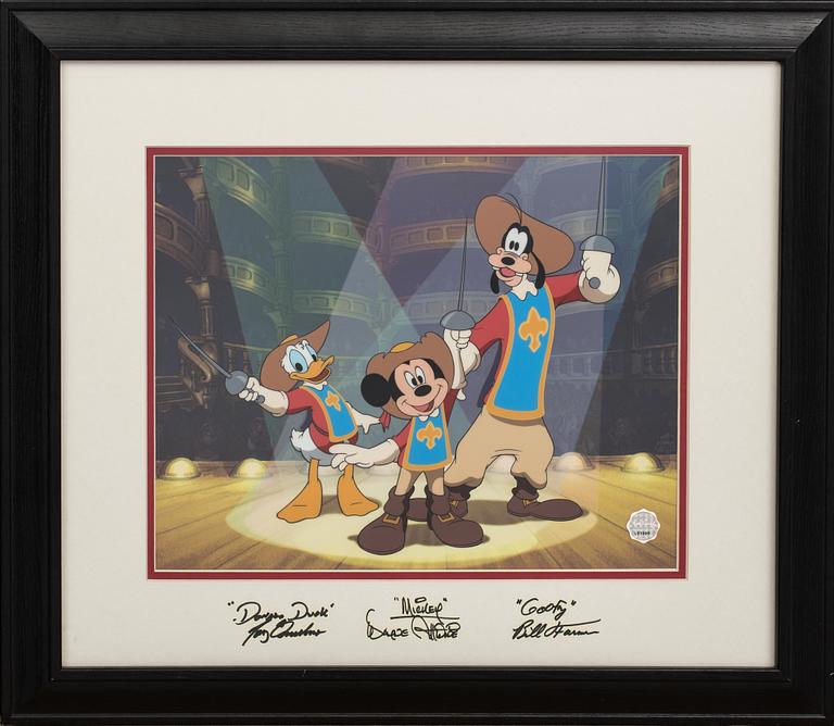 THE THREE MUSKETEERS/DE TRE MUSKETÖRERNA, SERICEL, "All for One", Walt Disney 2004.
