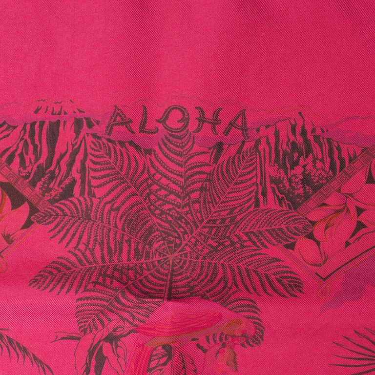 Hermès, scarf, "Aloha".