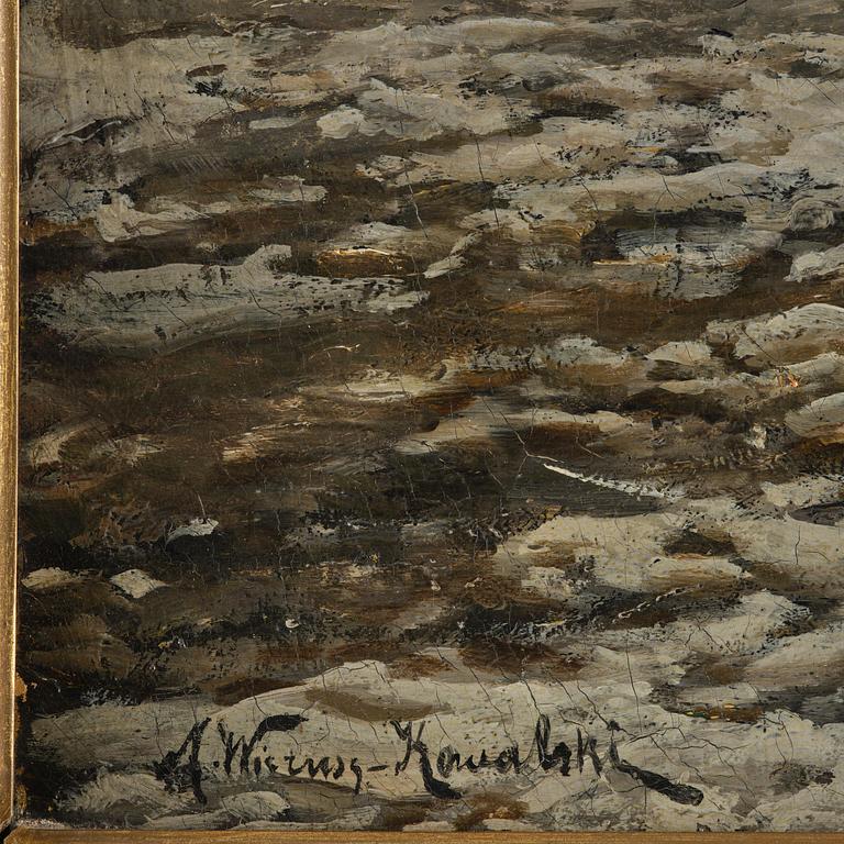 Alfred von Wierusz-Kowalski, "Postboten in Polen" (Brevbärare i Polen).