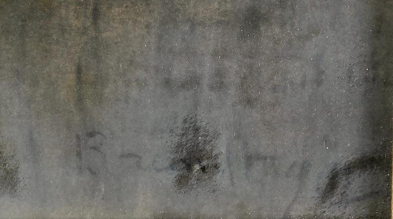 CARL BRANDT, pastell, signerad och otydligt daterad.