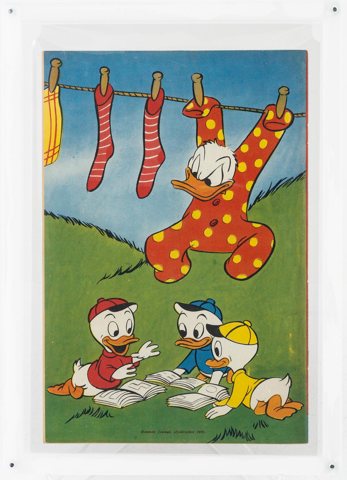 Comic book, "Donald Duck & Co" No. 10, 1950.