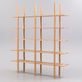A massive oak shelf "The Wooden hylla no 2" by Wrong London, HAY.