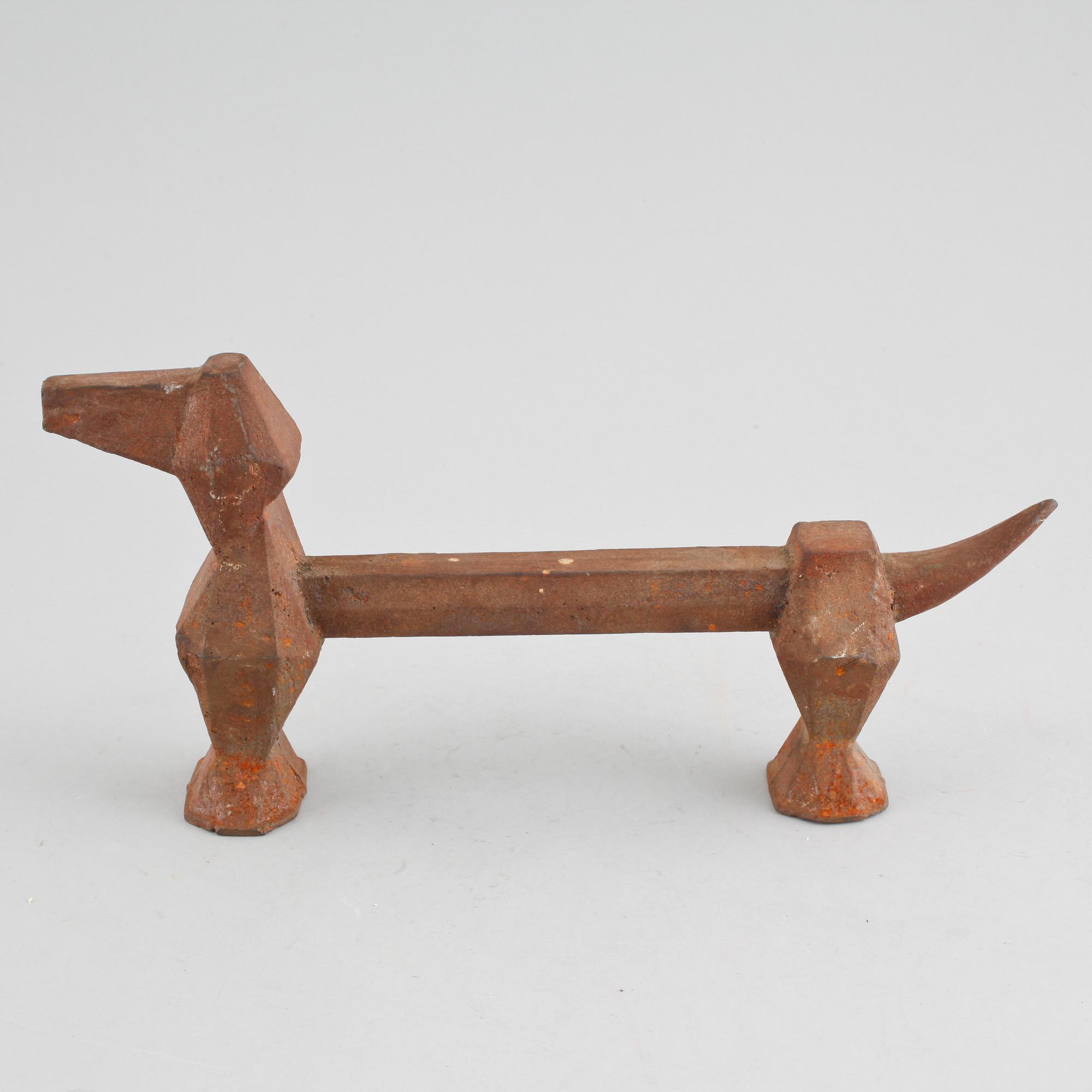 ELDHUND, gjutjärn, 1900-tal.