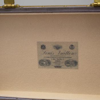 BOX / MINIATURE KOFFERT, "Malle Mini Zinc", Louis Vuitton.