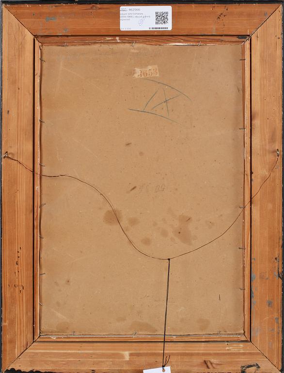 ALBERT SPETHMANN, olja på pannå, signerad.