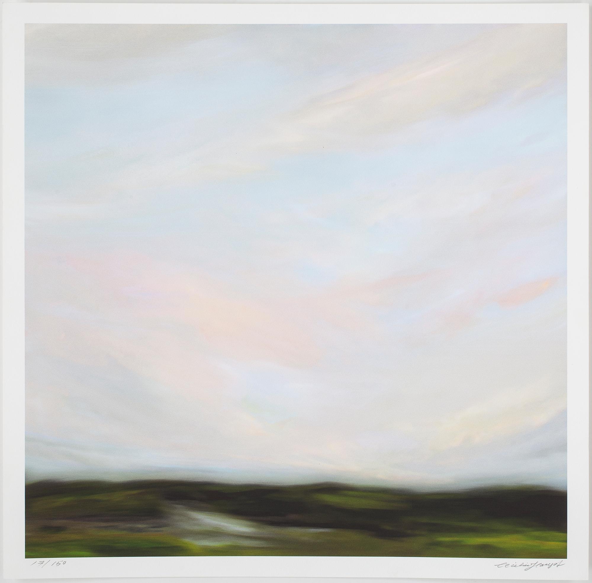 CECILIA HAUPT, gicleetryck, signerad och numrerad 17/150.