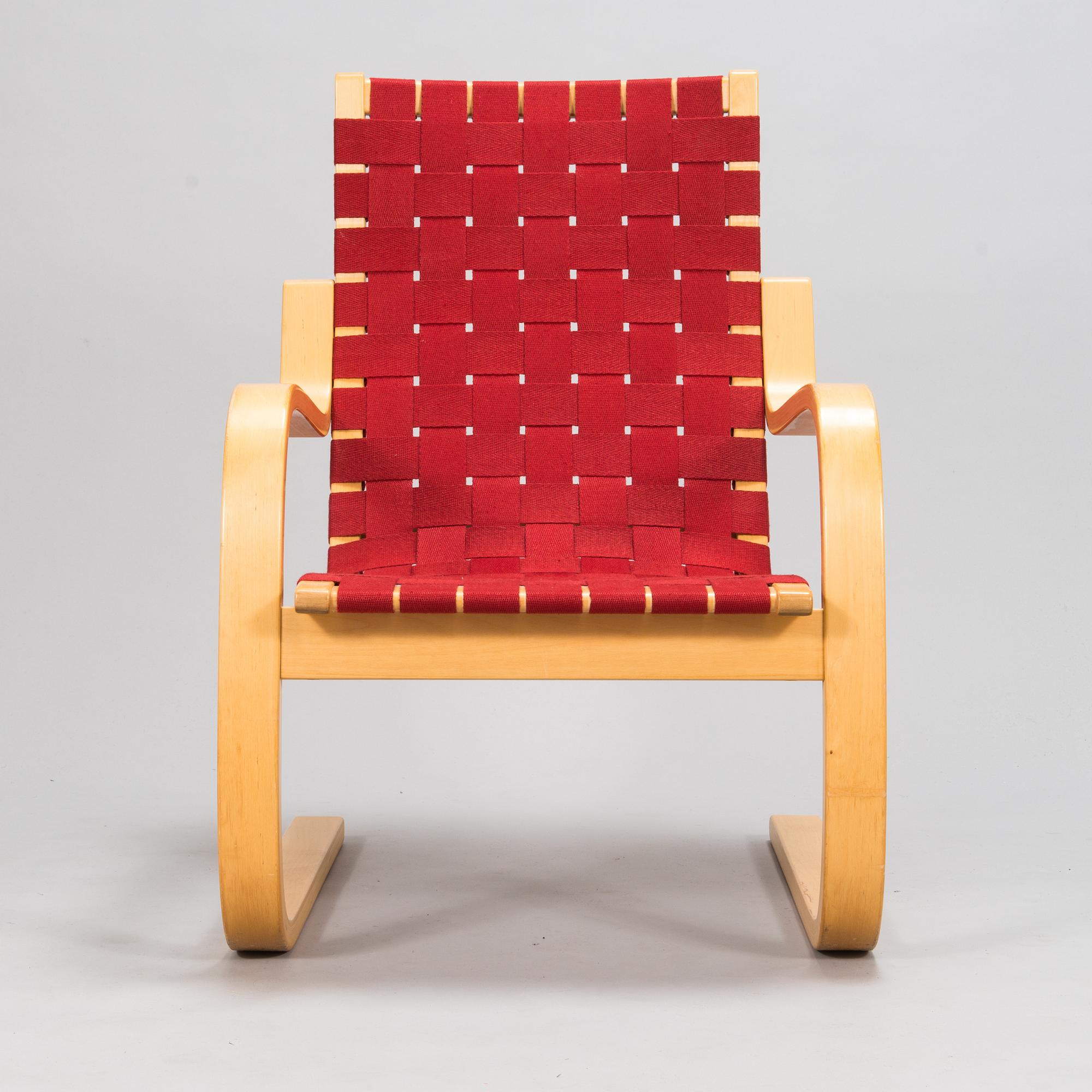 Alvar Aalto, a 21th century '406' armchair for Artek.