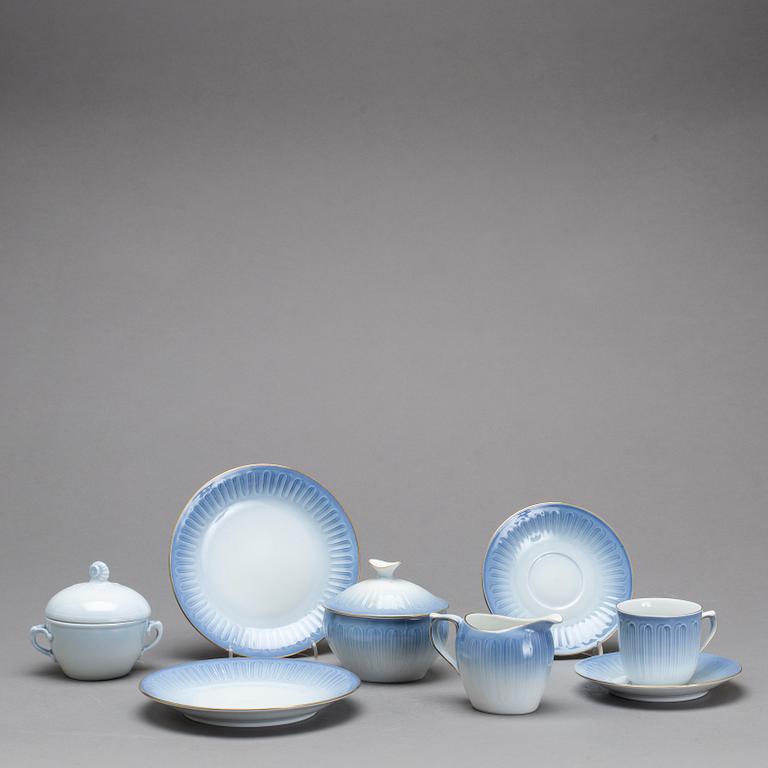 KAFFESERVIS, 29 delar, porslin, "Ballerina", B&G/Royal Copenhagen, Danmark.