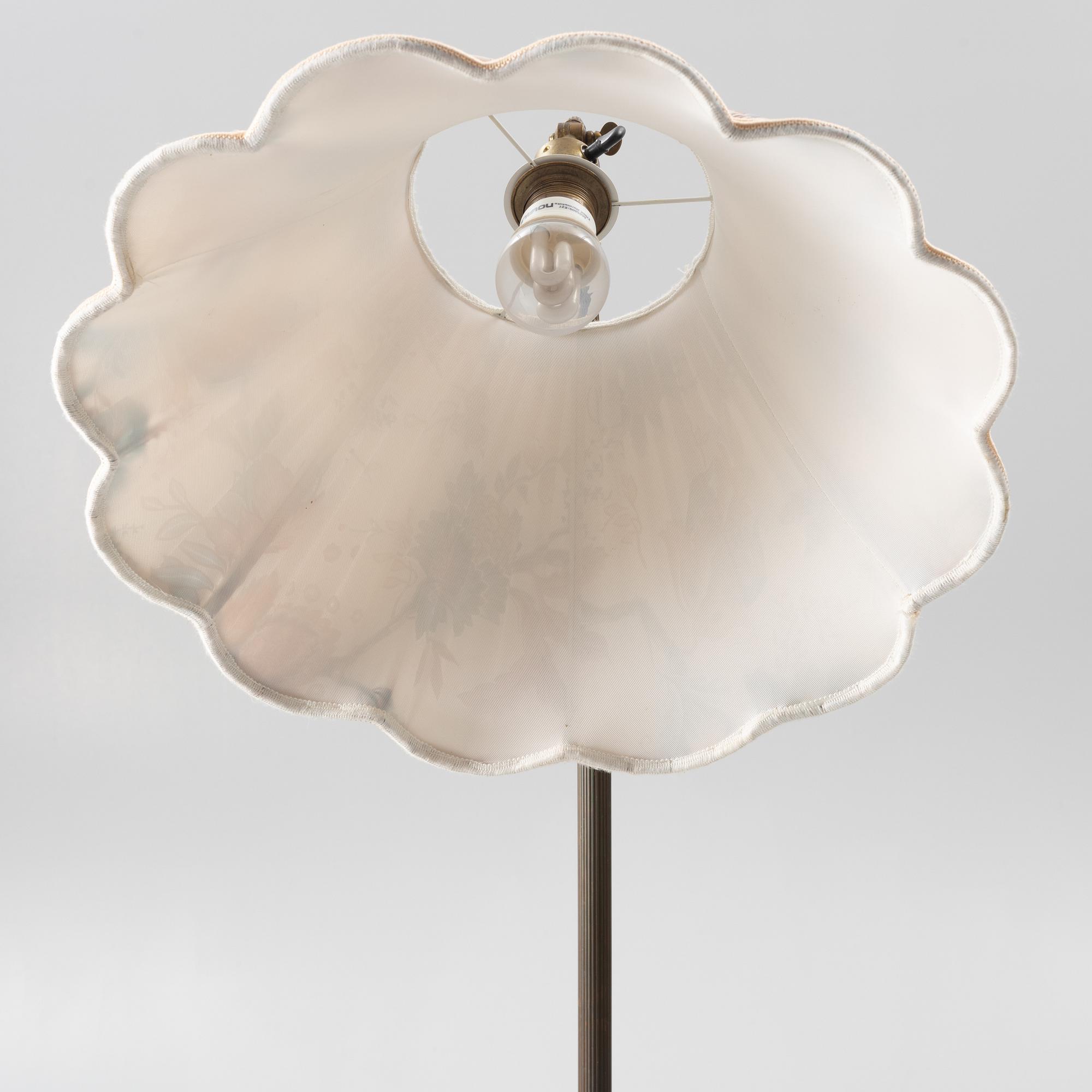 A floor lamp, 1940s.