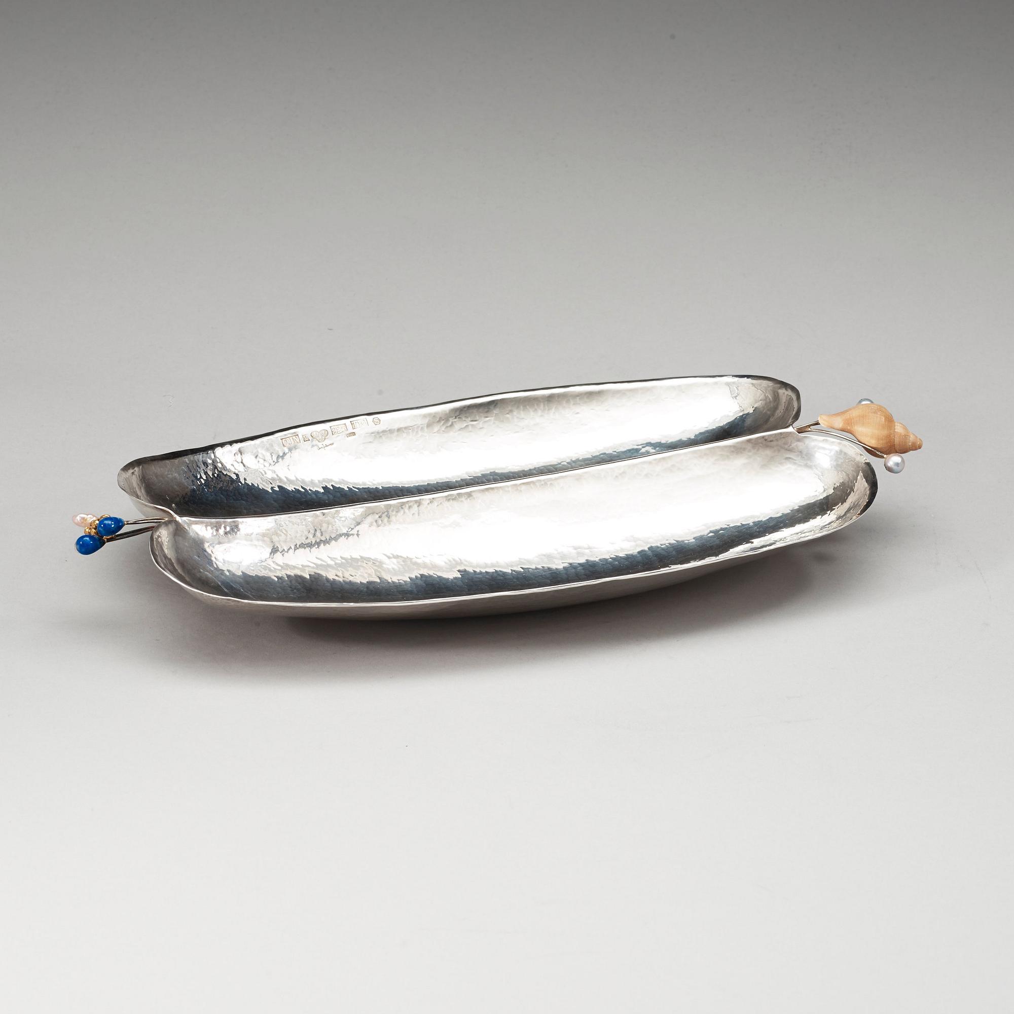 An Owe Johansson sterling bowl, Lund (Hven) 1993.