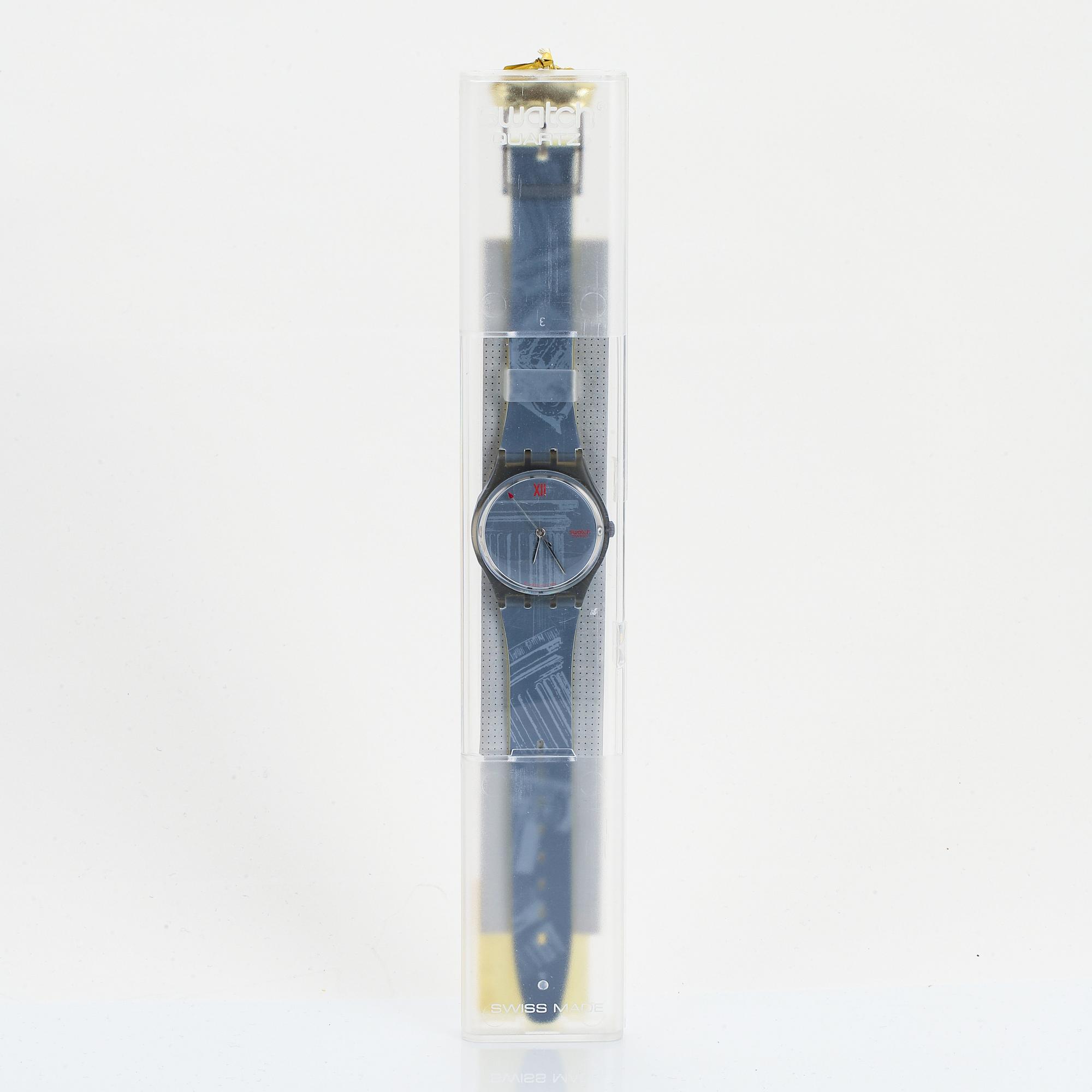 Swatch, Obelisque, wristwatch, 34 mm.