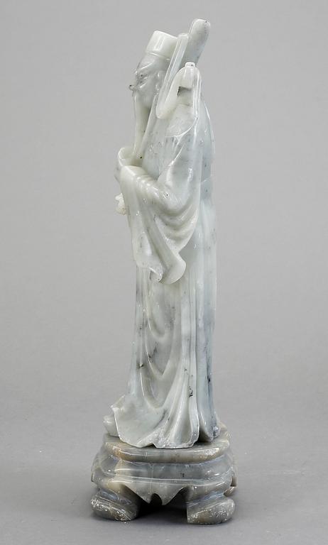FIGURIN, sten/nefrit, Orientalisk.