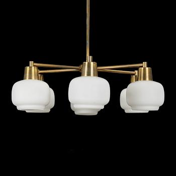 TAKLAMPA, troligen Arnulf Bjørshol, modell 8485, Høvik Verk, 1950/60-tal.