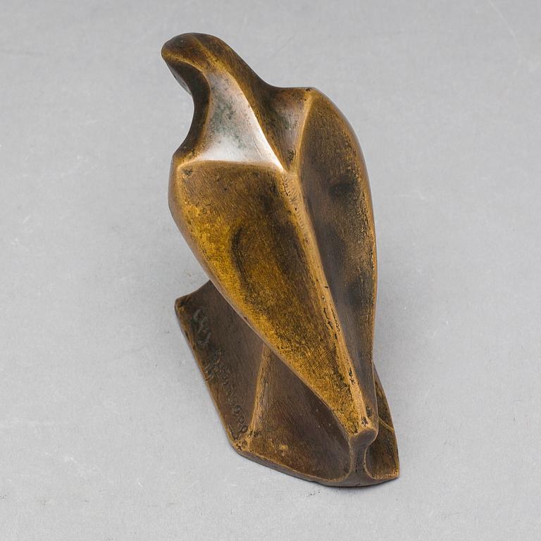 CRIS AGTERBERG, SCULPTURE, BRONZE, SIGNED,