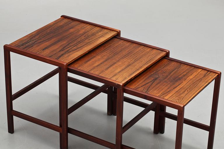 SATSBORD, 3 delar, 1950/60-tal.