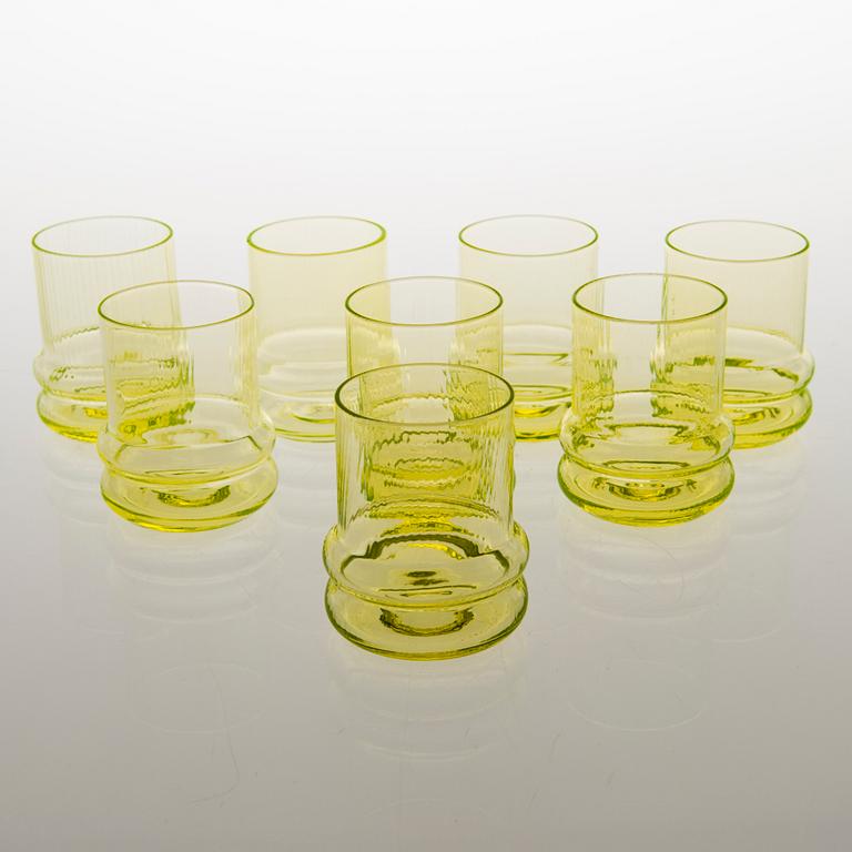 NANNY STILL 16-piece set of Sultan Glassware by Riihimäen Lasi Oy, 1960s.