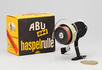 FISKERULLE, "444", Spinningreel, ABU, AB Urfabriken, Svängsta Sweden.
