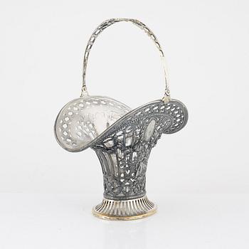 WMF, basket, new silver, first half of the 20th century.