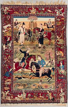 A CARPET, Iran old, 135x200 cm.