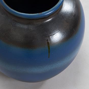 A mid-20th century ceramic floor vase, Arabia Finland.