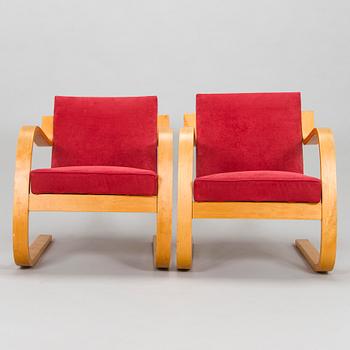 Alvar Aalto, nojatuolipari, malli 34 O.Y. Huonekalu- ja Rakennustyötehdas A.B. 1900-luvun puoliväli.