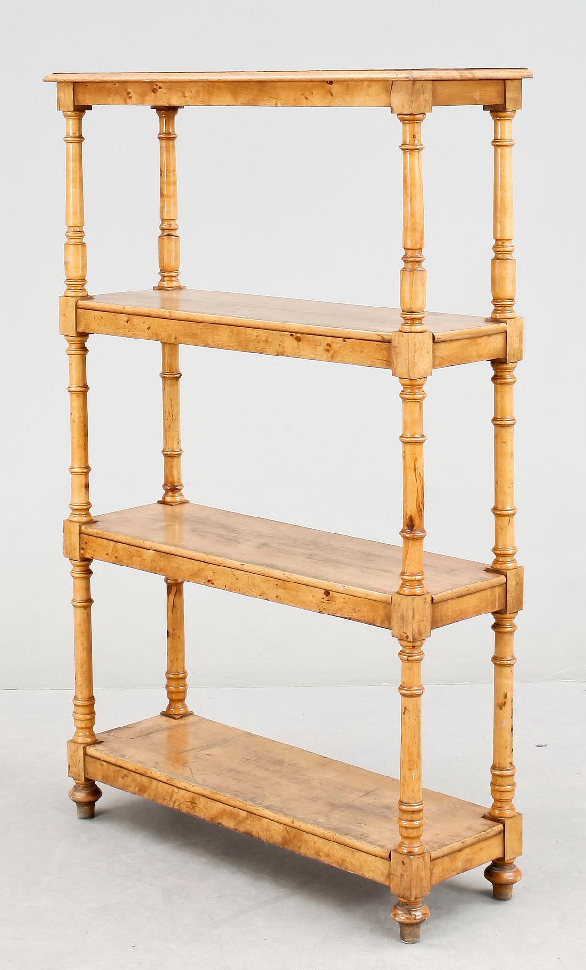 ÉTAGÈRE / HYLLA, sent 1800-tal.