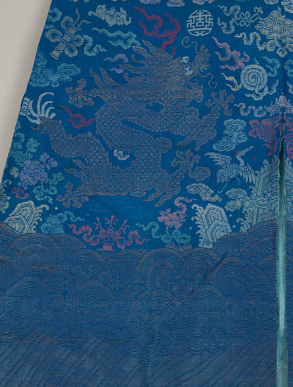 A Chinese robe, Qing dynasty, 19th Century.