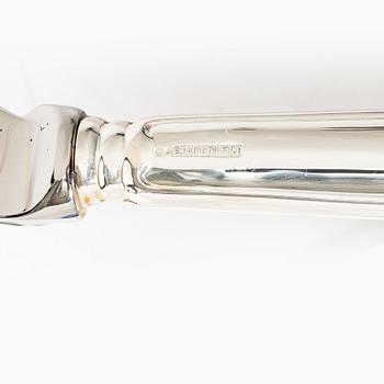 A 36-piece silver cutlery service, model Chippendale, EJA, 20207.
