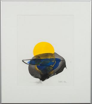 ULLA RANTANEN, gouache, signerad och daterad 1992.