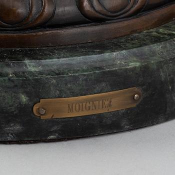 Jules Moigniez, efter. Skulptur. Signerad. Brons.