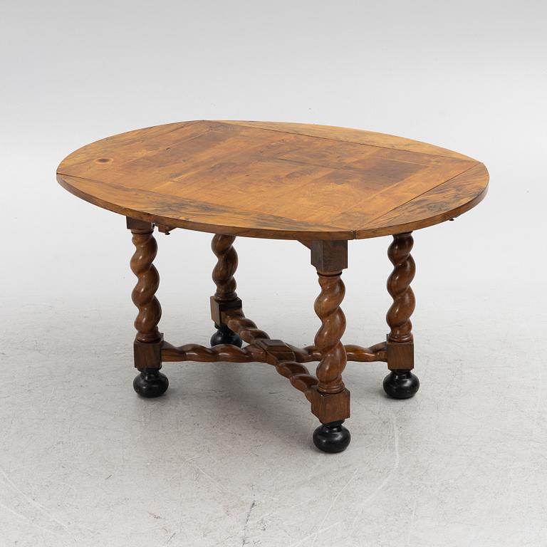 A Baroque style table, around 1900.