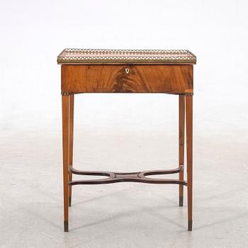 Work table, late Gustavian, 18th century.