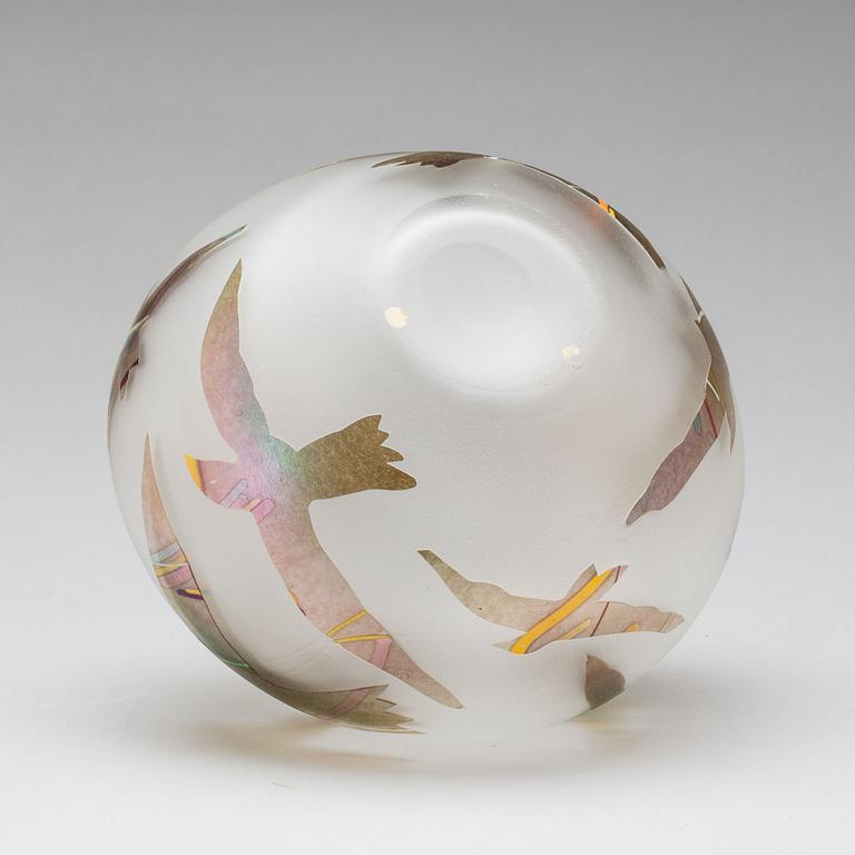 VAS, glas, Bertil Vallien, Boda.