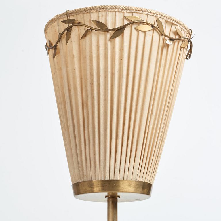 Hans Bergström, a Swedish Modern floor lamp by Ateljé Lyktan, Sweden 1940´s.